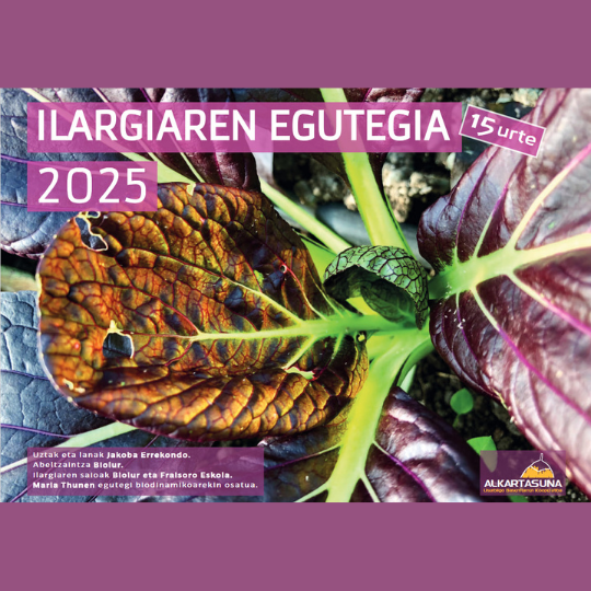 Ilargiaren egutegia 2025 - Jakoba Errekondo