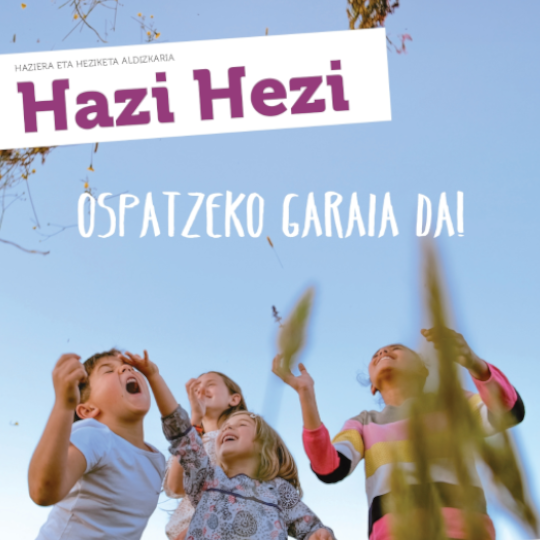 HAZI HEZI aldizkaria, familientzako haziera eta heziketatribua